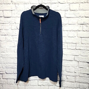 Goodfellow & Co‎ Long Sleeve Navy XXL Half Zip Mock Neck NWT